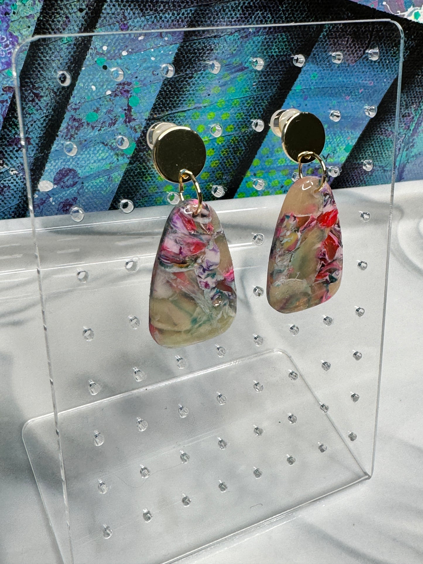 "Artist Vibes Style 2" Handmade Polymer Clay Earrings